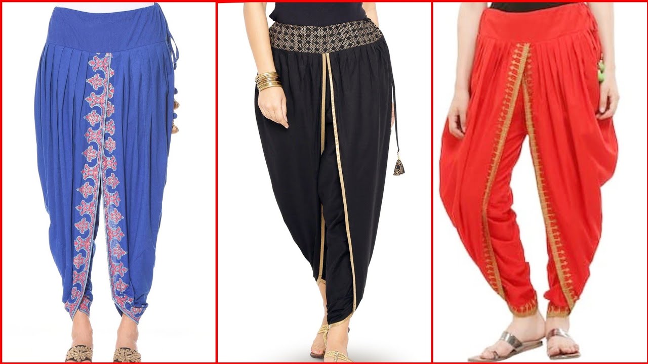 Top 20 Latest Trouser Pants Designs Salwar Styles for Women 2022